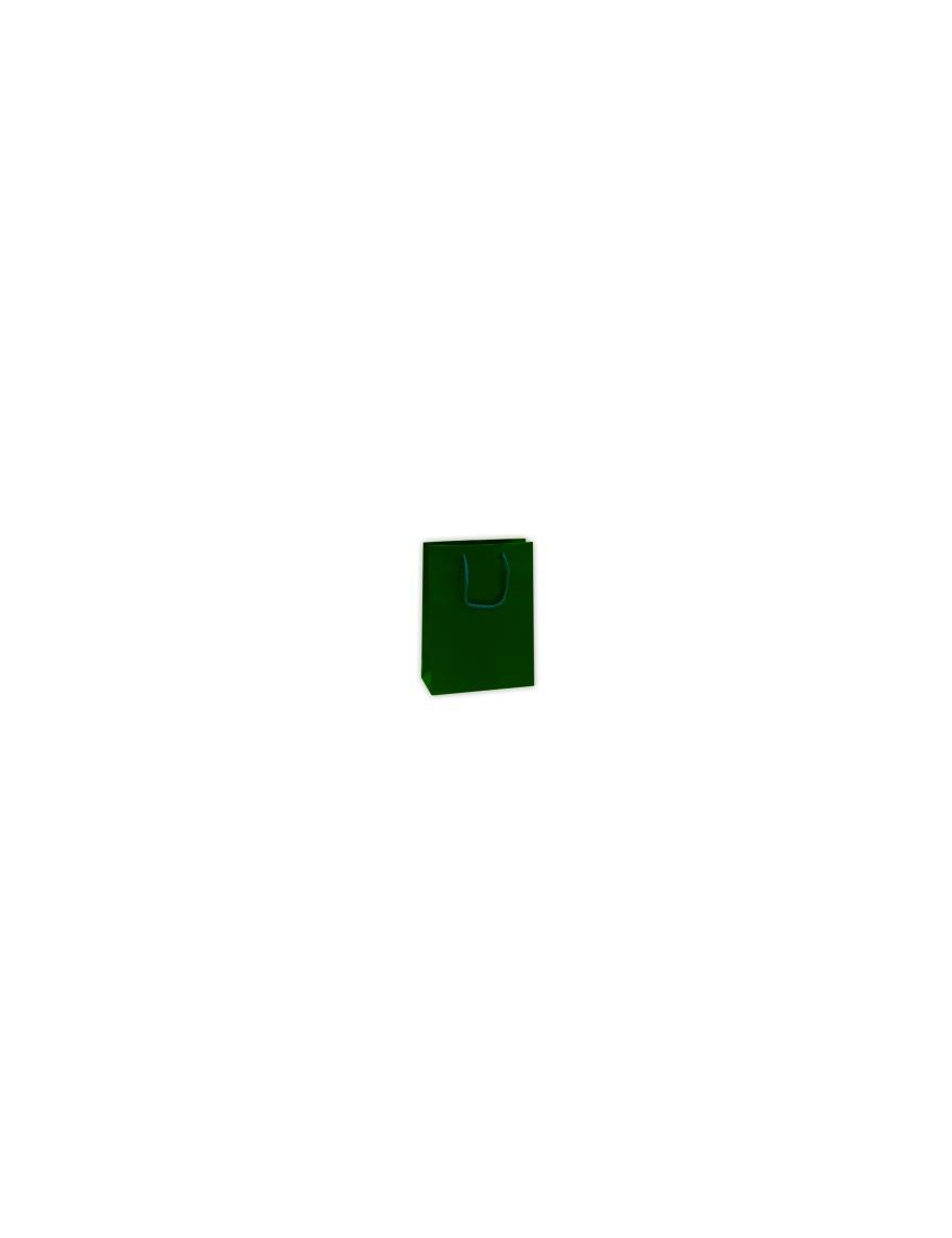 LUXURY GREEN COLOR S. SHOPPER 10x6.5x12 CENTIMETERS