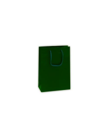 LUXURY GREEN COLOR S. SHOPPER 16x8x19 CENTIMETERS