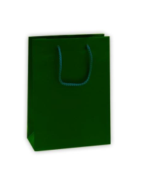 LUXURY GREEN COLOR S. SHOPPER 27x12x37 CENTIMETERS