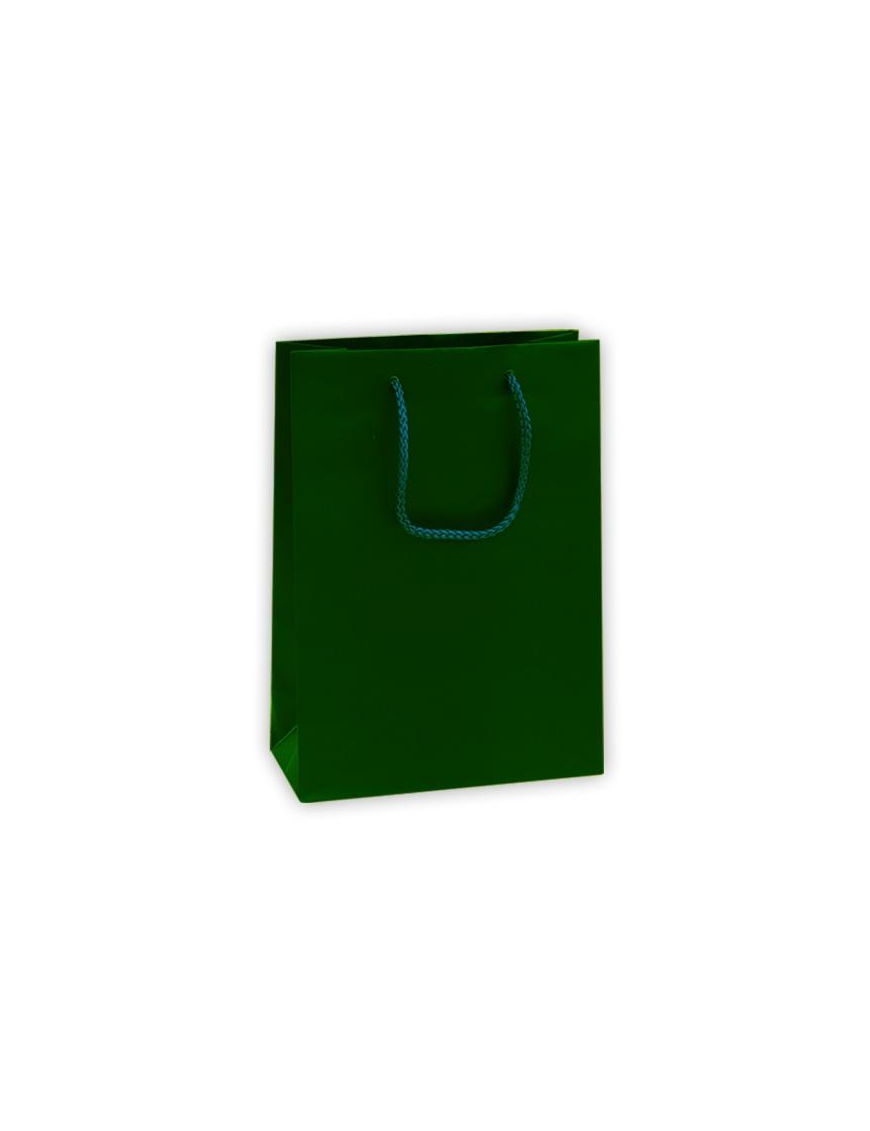 LUXURY GREEN COLOR S. SHOPPER 36x12x41 CENTIMETERS