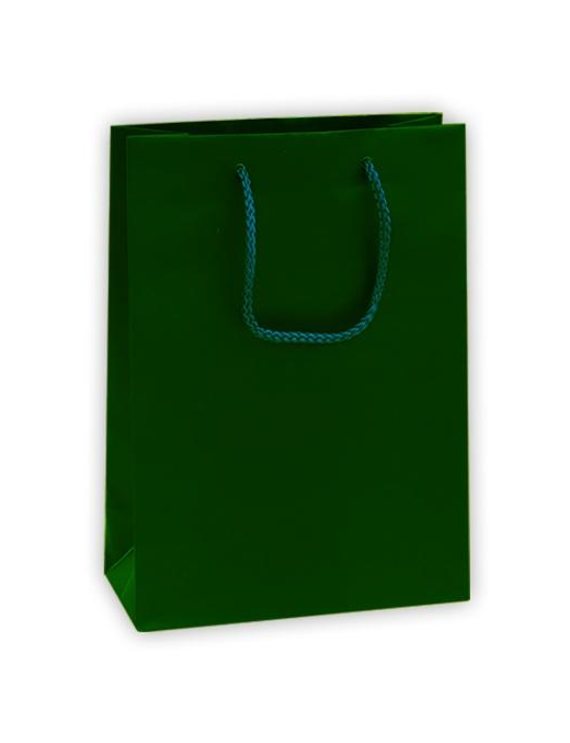 LUXURY GREEN COLOR S. SHOPPER 36x12x41 CENTIMETERS