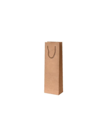 LUXURY KRAFT HAVANA BOTTLE HOLDER 7x7x32 CENTIMETERS
