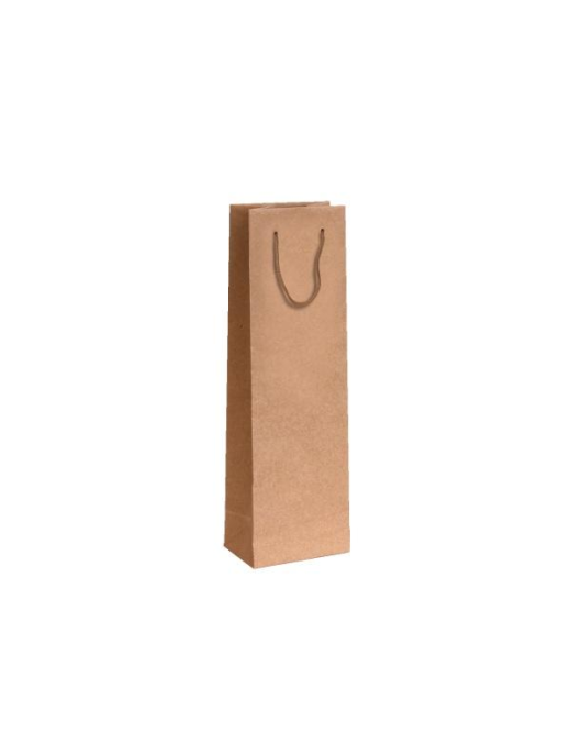 LUXURY KRAFT HAVANA BOTTLE HOLDER 9x9x39 CENTIMETERS