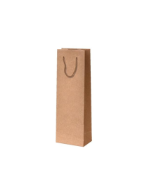 LUXURY KRAFT HAVANA BOTTLE HOLDER 11.5x41 CENTIMETERS