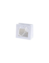 SHOPPER WINDOW WHITE 16x8x14 CENTIMETERS