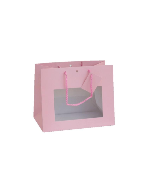 SHOPPER WINDOW ROSSO 24x14x19,5 CENTIMETRI