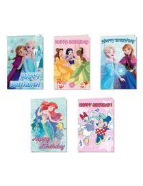 WALT DISNEY CLASSIC GREETING CARDS 11.5x17 CENTIMETERS
