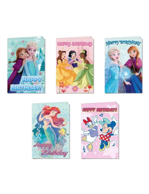 WALT DISNEY CLASSIC GREETING CARDS 11.5x17 CENTIMETERS
