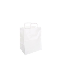 DELIVERY SHOPPER WHITE 26x16x29 CENTIMETERS 25 PIECES 110 GRAMS