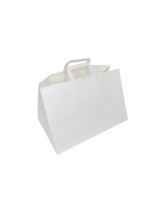 DELIVERY SHOPPER BIANCA 35x23x25 CENTIMETRI 25 PEZZI 110 GRAMMI
