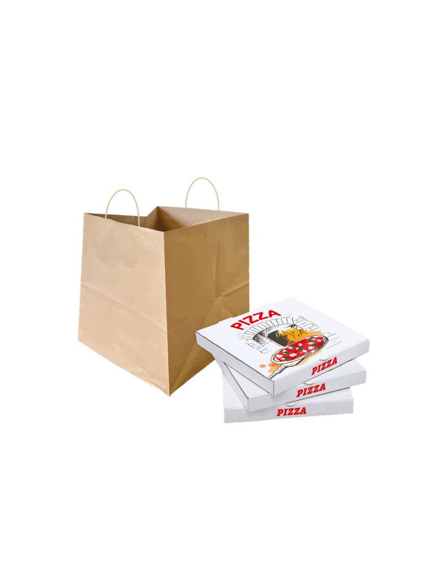 DELIVERY SHOPPER HAVANA 35x35x40 CENTIMETERS 25 PIECES 120 GRAMS