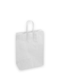 LUXURY SHOPPER BIANCA KRAFT 26x12x35 CENTIMETRI