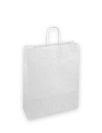 LUXURY SHOPPER BIANCA KRAFT 36x12x41 CENTIMETRI