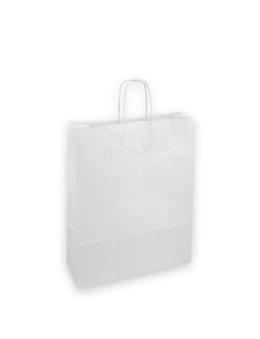 LUXURY SHOPPER BIANCA KRAFT 36x12x41 CENTIMETRI