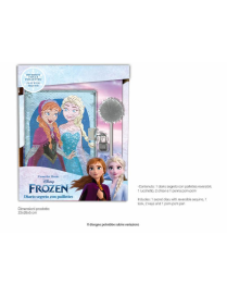 FROZEN DIARIO CON PAILLETTES REVERSIBILE