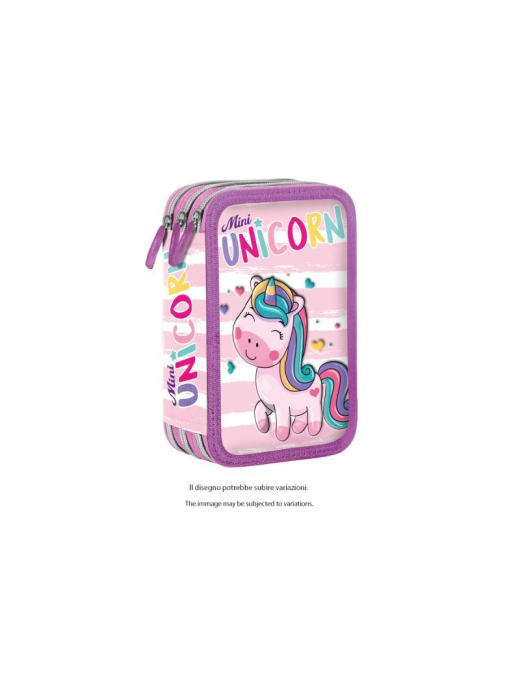UNICORNO ASTUCCIO 3ZIP GIOTTO