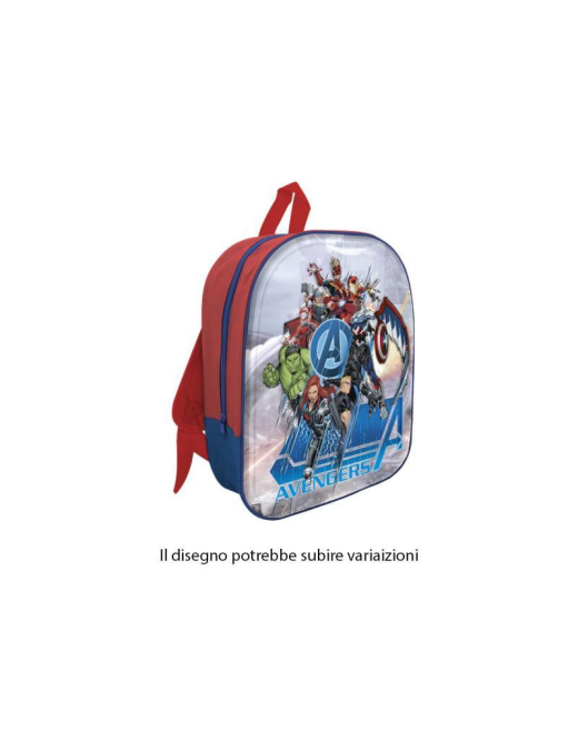 AVENGERS ZAINO LED 3D