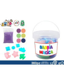 PLASTILINA SABBIA MAGICA 1kg 7 FORMINE