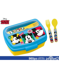 MICKEY PORTAPRANZO+POSATE