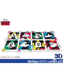 MICKEY TOVAGLIETTA 3D LENTICOLARE