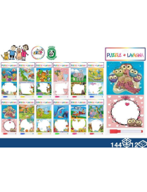 LAVAGNA + PUZZLE 28x21cm