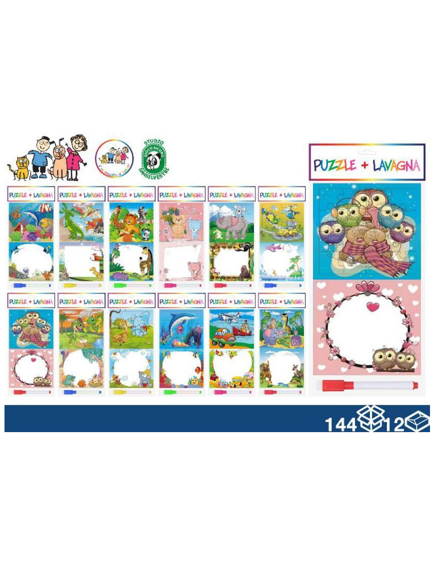LAVAGNA + PUZZLE 28x21cm
