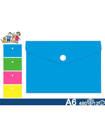 FLUO DOCUMENT ENVELOPE 15x11cm A6