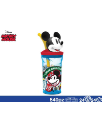 MICKEY BICCHIERE 3D CON CANNUCCIA 360ml