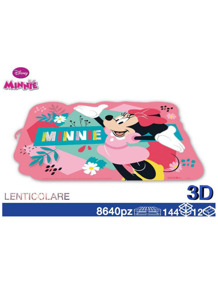 MINNIE TOVAGLIETTA 3D LENTICOLARE