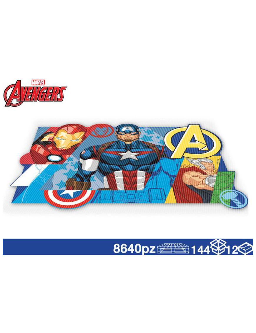 AVENGERS TOVAGLIETTA 3D LENTICOLARE