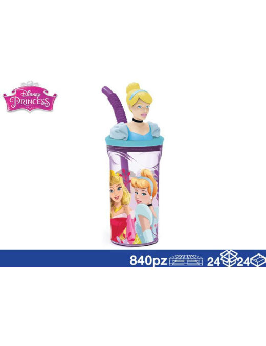 PRINCESS BICCHIERE 3D CON CANNUCCIA 360ml