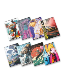 QUADERNO MAXI PER RAGAZZO ASSORTITO 42FOGLI 80gr 5mm