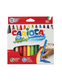 JUMBO FIBER CARIOCA 12 pieces