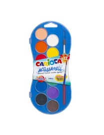 WATERCOLOR CARIOCA 12 pieces