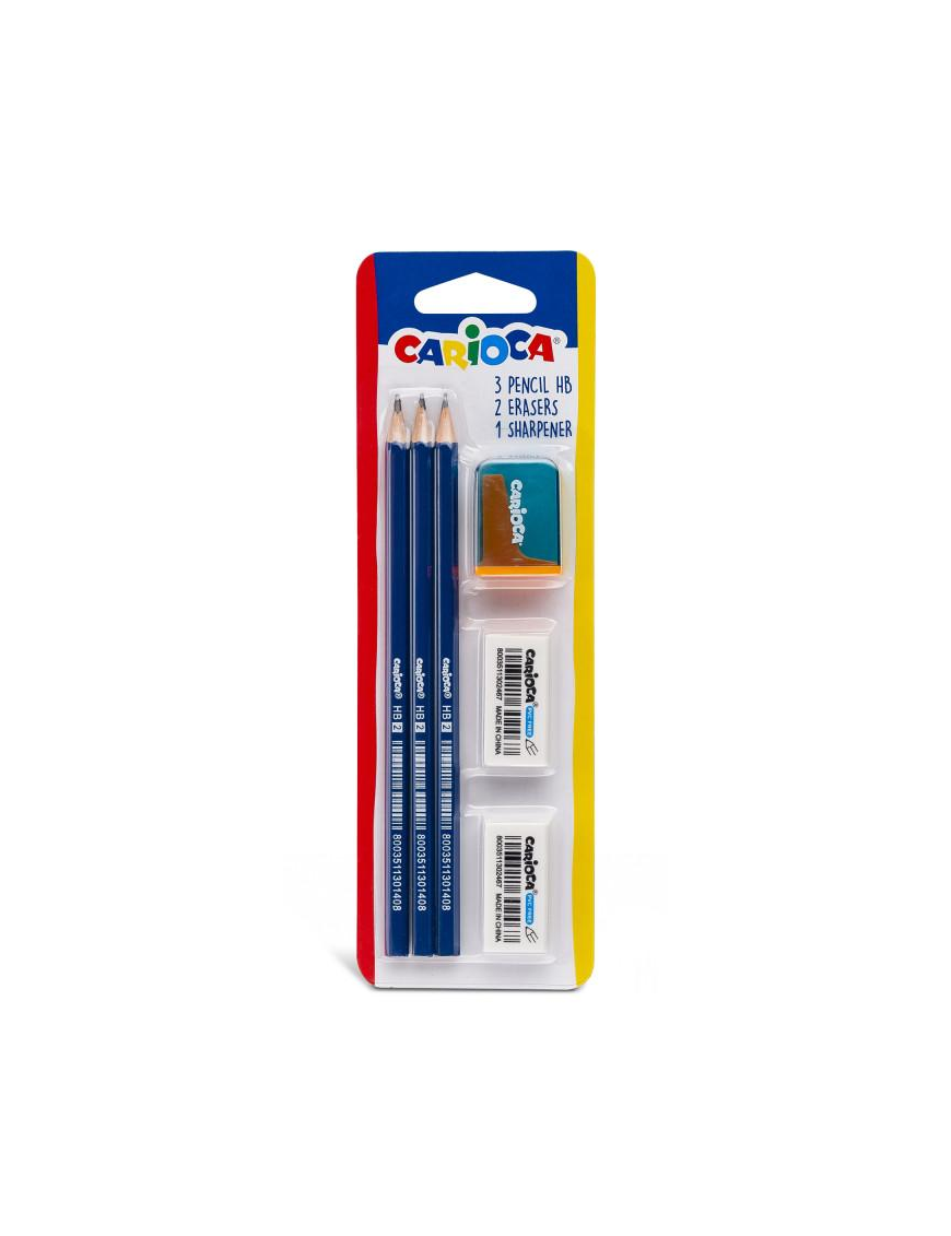 CARIOCA SCHOOL SET 6 pieces