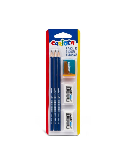 CARIOCA SET SCUOLA 6pezzi