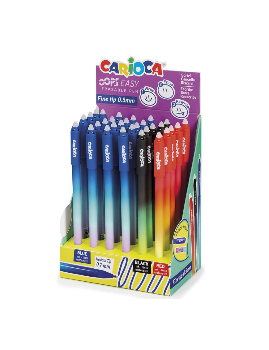 CARIOCA OPS ERASABLE PEN 24 pieces 4104