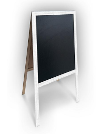 LAVAGNA WHITE CON CAVALLETTO 60x130 CENTIMETRI