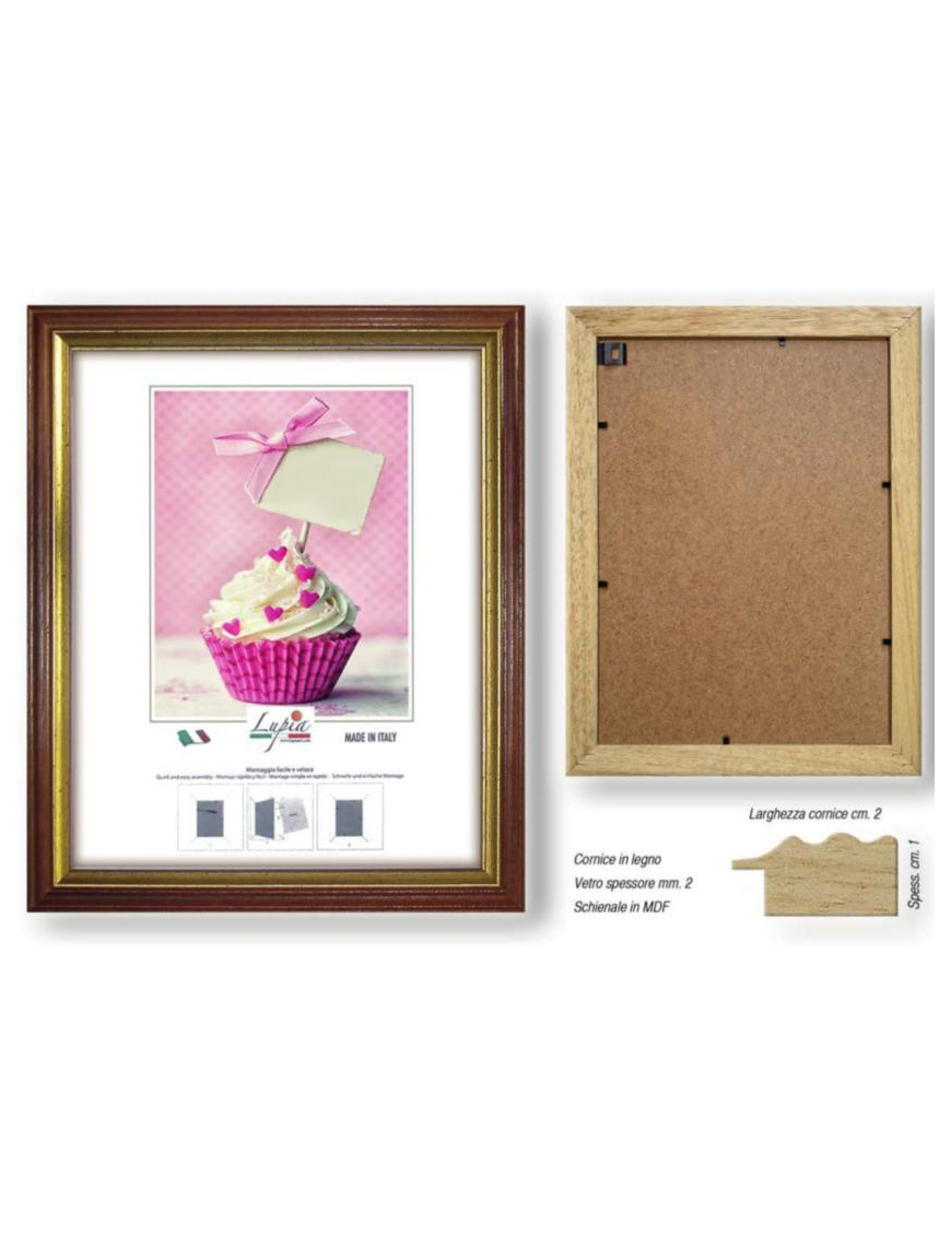 CORNICE BRUN 20x30 CENTIMETRI