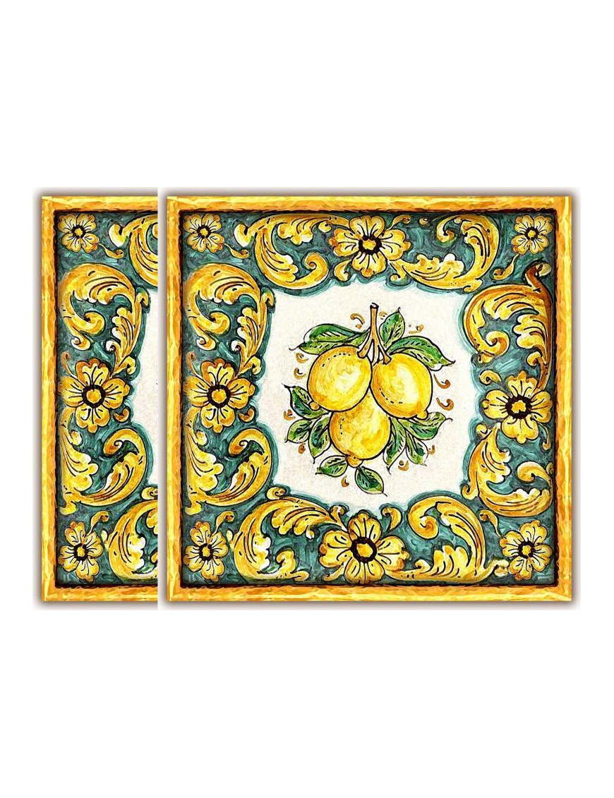 SOTTOPENTOLA LIMONI 20x20 2 CENTIMETRI PEZZI