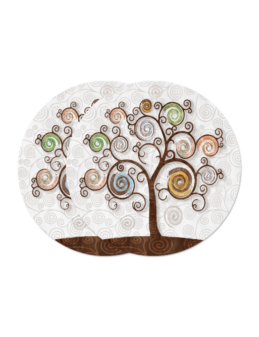 SOTTOPENTOLA TREE WHITE 20 CENTIMETRI 2 PEZZI