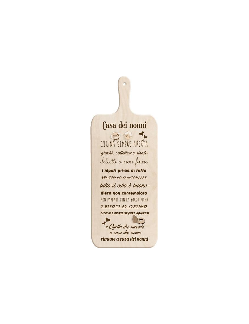 TAGLIERE LIGHT 15x37 CENTIMETRI NONNI