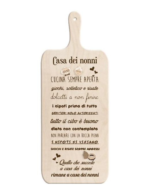 TAGLIERE LIGHT 15x37 CENTIMETRI NONNI