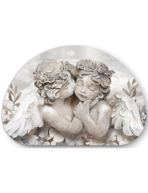 MEMORY LIGHT ANGELS IN FLOWER 8x12 CENTIMETRI