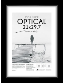 CORNICE OPTICAL NERO 21x29,7 CENTIMETRI