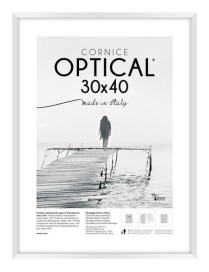 WHITE OPTICAL FRAME 30x40 CENTIMETERS