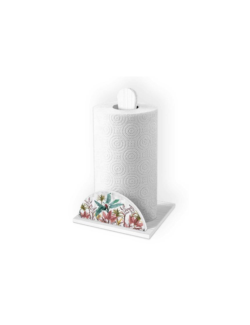 NEW WHITE ROLL HOLDER - GRAY BANANA 19x19x29hcm
