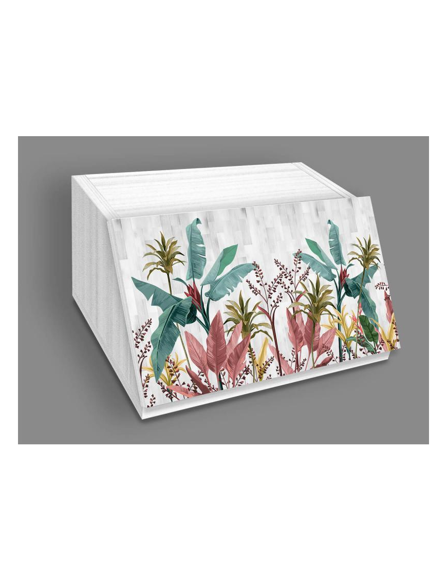 NEW WHITE BREAD BOX 30X40X20 BANANO GRAY