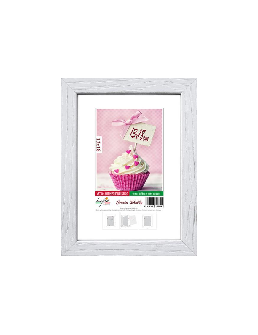 SHABBY WHITE FRAME 10x15 CENTIMETERS
