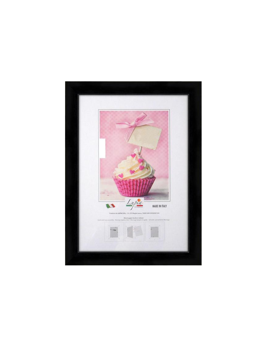 BLACK RAINBOW FRAME 25x35 CENTIMETERS